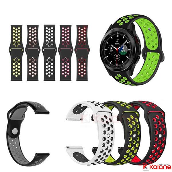 بند ساعت هوشمند Samsung Galaxy Watch 4 Classic مدل نایکی دکمه ای